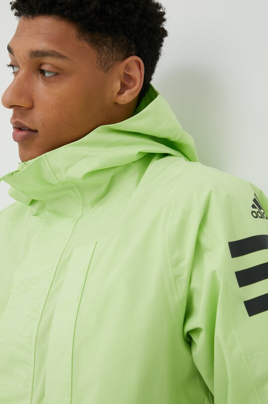 adidas Performance geaca de ploaie Utilitas H65740 verde