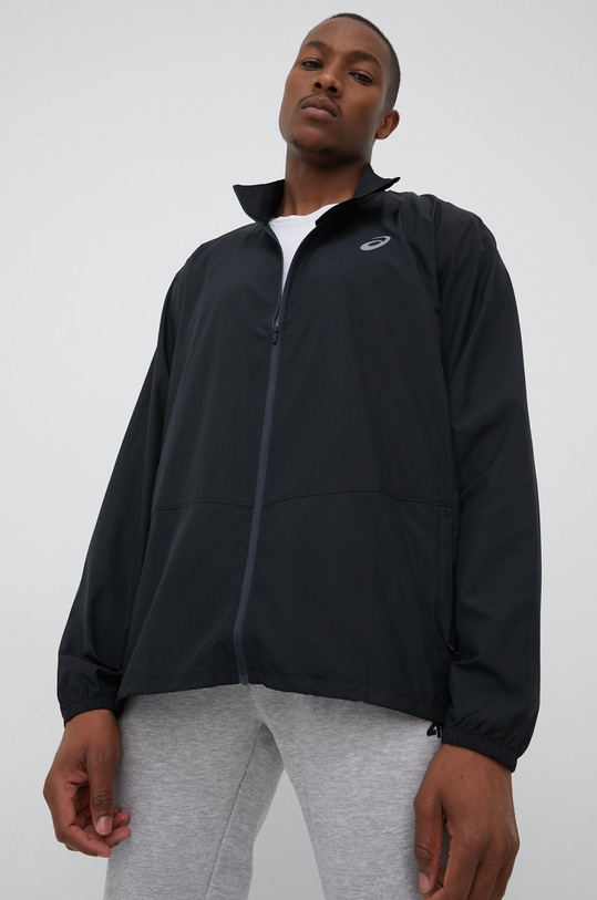 Îmbrăcăminte Asics jachetă de alergare Core 2011C344.001 negru