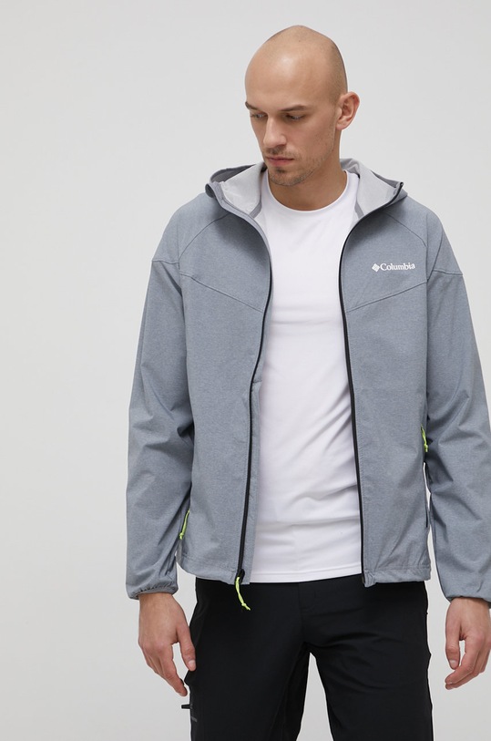 Outdoorová bunda Columbia Heather Canyon 1714111. šedá SS23