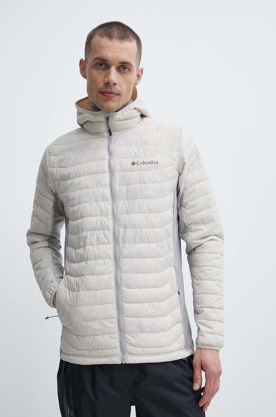 Columbia geacă sport Powder Pass cu captuseala bej 1773271