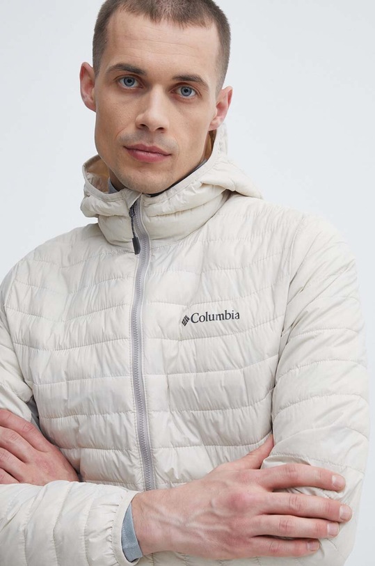 Columbia kurtka sportowa Powder Pass beżowy 1773271