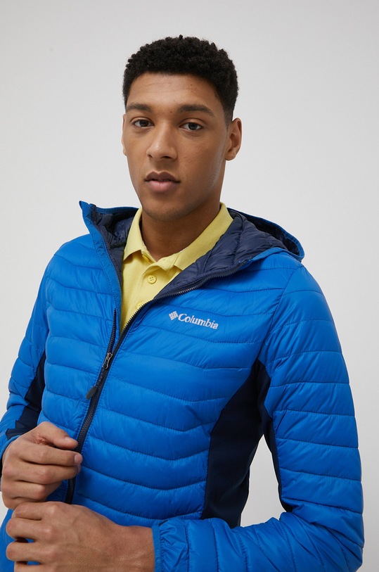 Columbia geacă sport Powder Pass albastru 1773271