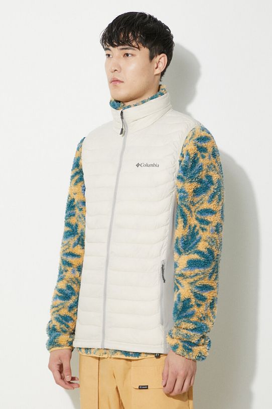 Спортивная безрукавка Columbia Powder Pass без капюшона бежевый 1842414