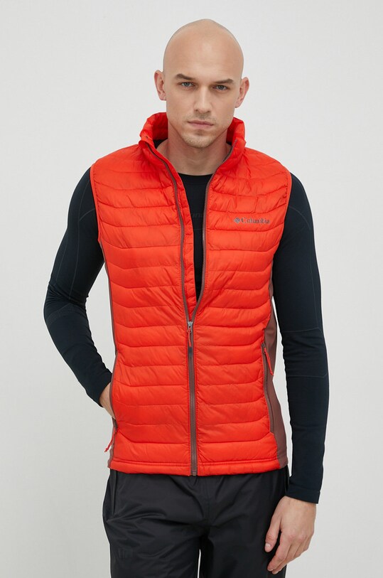 Columbia giubbotto da sport Powder Pass 1842414 rosso SS24
