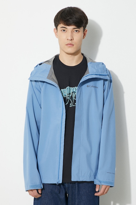 Outdoorová bunda Columbia Earth Explorer modrá 1988612