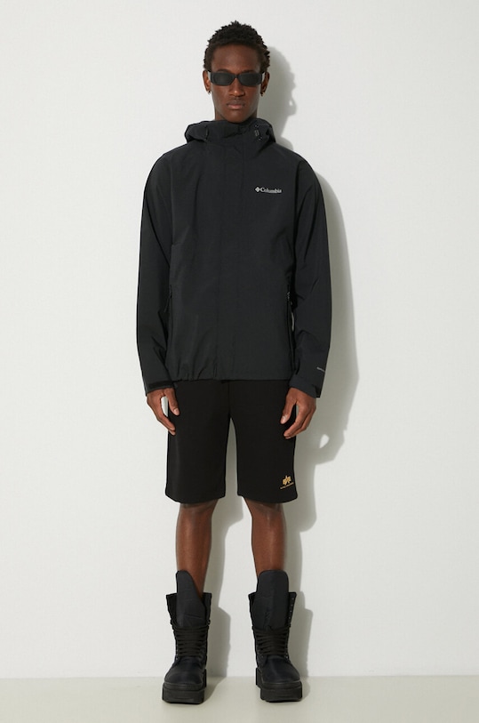 Outdoorová bunda Columbia Earth Explorer 1988612 černá SS24
