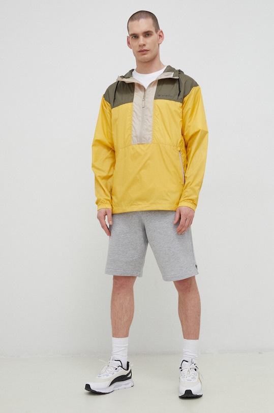 Αντιανεμικό Columbia Flash Challenger 1988723 κίτρινο SS24