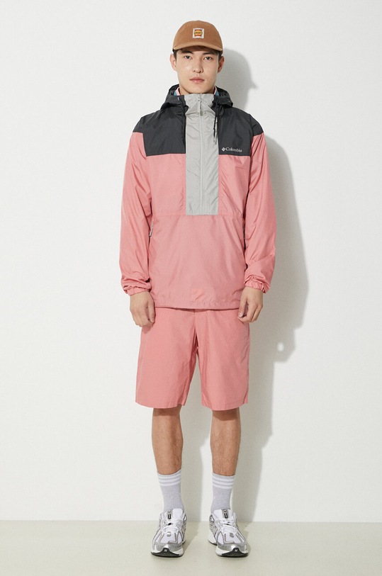 Columbia windbreaker Flash Challenger 1988723 pink SS24