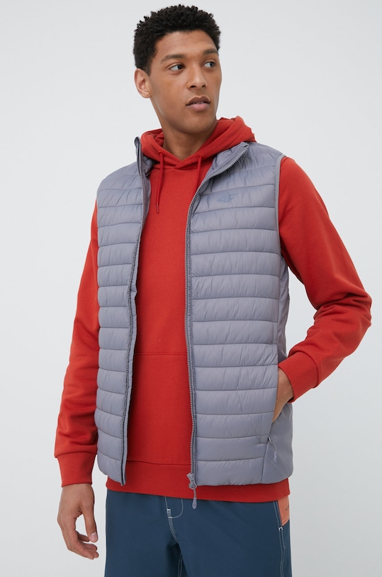 Prsluk 4F za prijelazno razdoblje siva H4L22.KUMP001