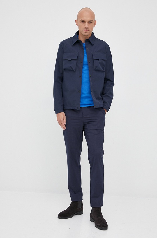 Sisley geaca 2RFCSN004.06U bleumarin SS22