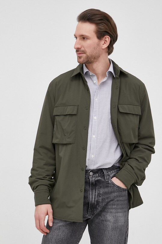 United Colors of Benetton kurtka bez kaptura zielony 2SL7UQ001.27V