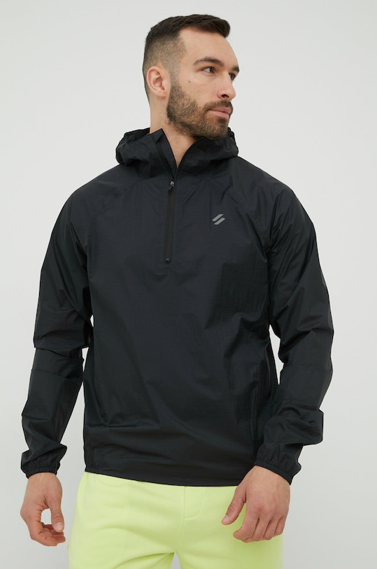 Bunda Superdry MS311282A.02A čierna SS22