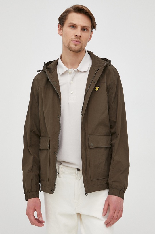 Bunda Lyle & Scott JK1410V.W485 zelená SS22