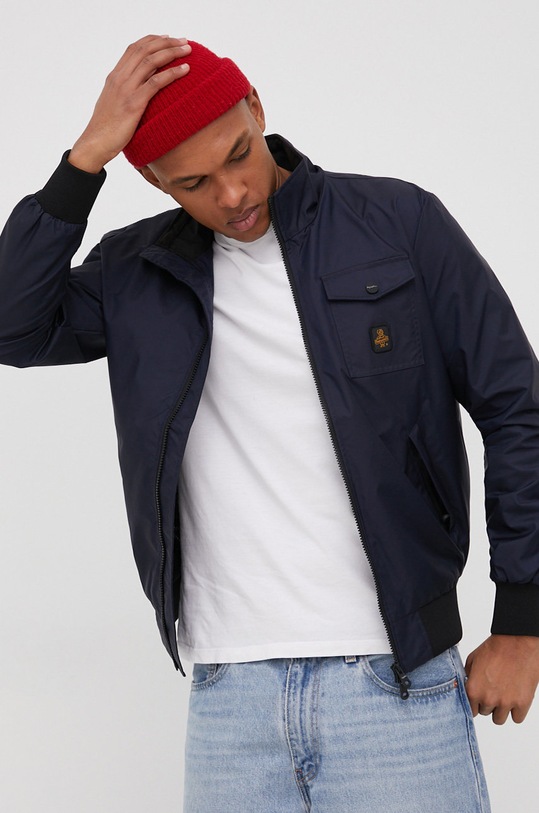 RefrigiWear geaca cu captuseala bleumarin G84601.NY3209