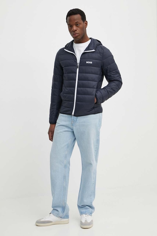 BOSS kurtka BOSS GREEN 50472472 granatowy AW23