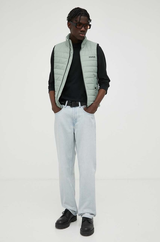 HUGO ujjatlan 50468742 zöld AW23