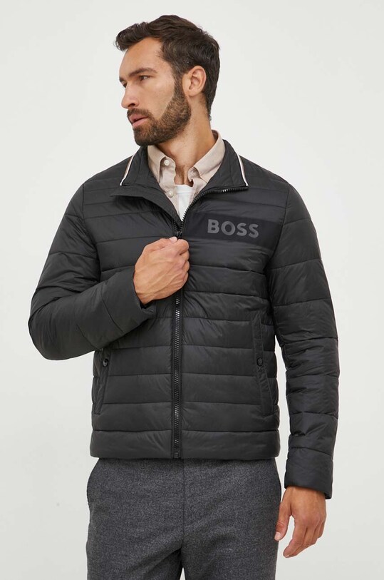 BOSS kurtka bez kaptura czarny 50464308