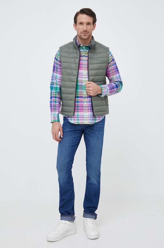 BOSS bezrękawnik 50471854 zielony AA00