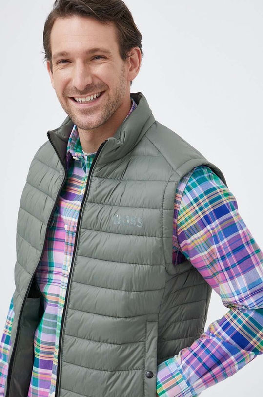 BOSS bezrękawnik zielony 50471854