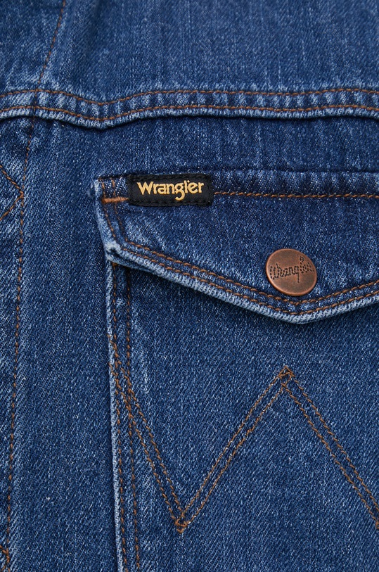 Wrangler bezrękawnik jeansowy W447ZB38R granatowy