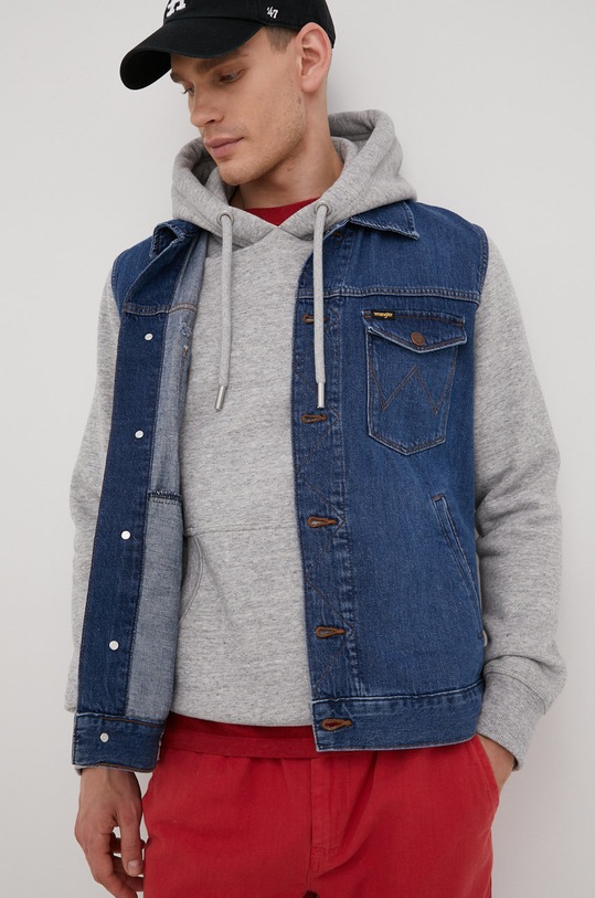 Wrangler bezrękawnik jeansowy W447ZB38R
