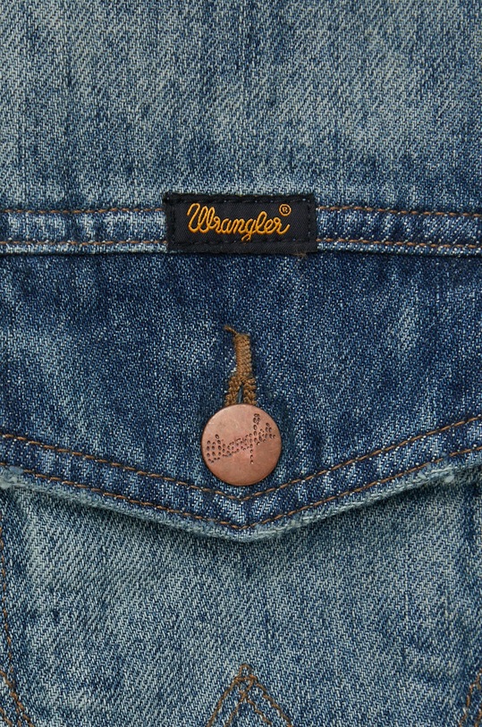 Wrangler kurtka jeansowa W459Y131C granatowy