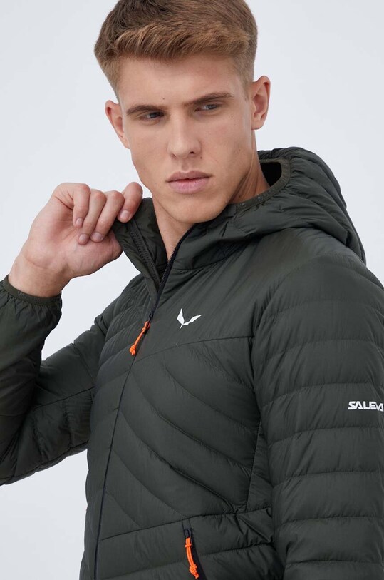 Salewa kurtka sportowa puchowa BRENTA zielony 00.0000027883