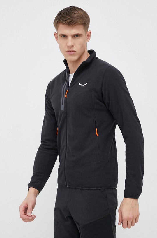 Salewa hanorac cu modele negru 00.0000027924