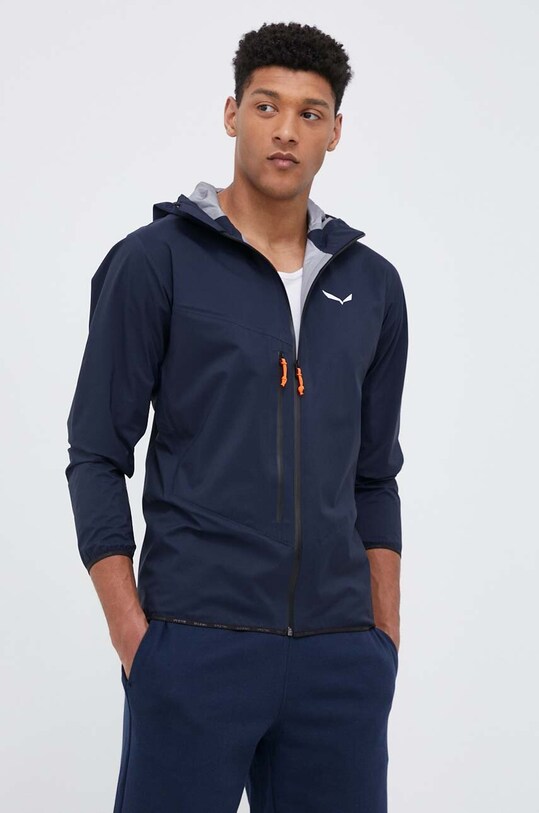 Turistická bunda Salewa Agner 2 nezateplené tmavomodrá 00.0000028392