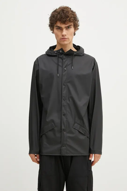 Rains kurtka 12010 Jacket pozostałe czarny 12010.01
