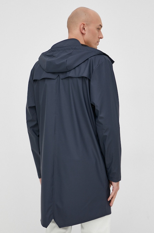 Rains kurtka 12020 Long Jacket granatowy 12020.47