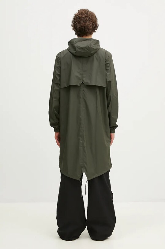 Odjeća Kišna jakna Rains Fishtail Parka 18140 18140.03 zelena