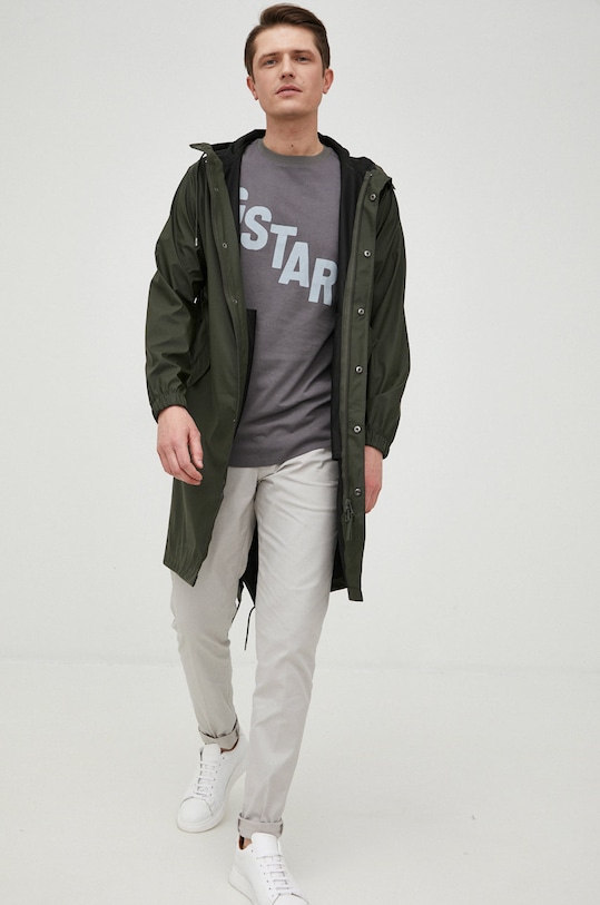 Rains giacca impermeabile 18140.03 verde SS24