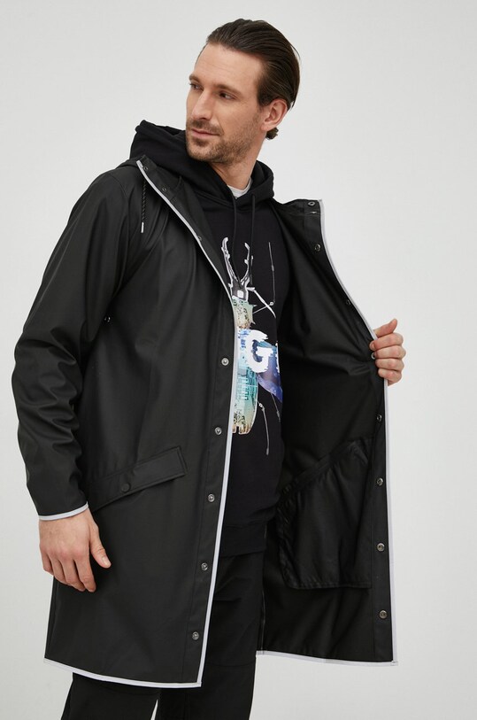 Rains kurtka 18540 Long Jacket Reflective 18540.70