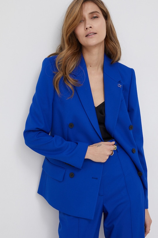 Calvin Klein Sacou cu captuseala albastru K20K203502.PPYY