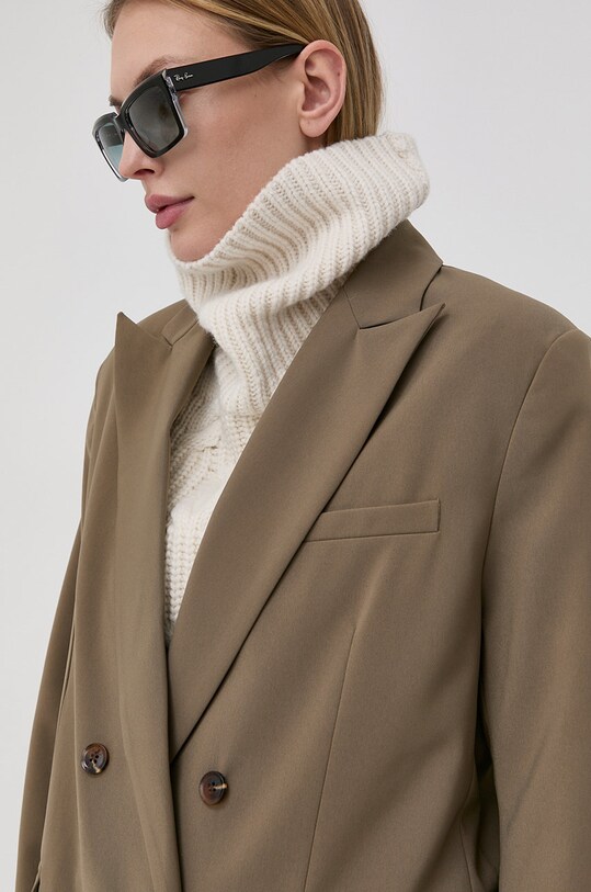 Samsoe Samsoe palton F21400029 verde