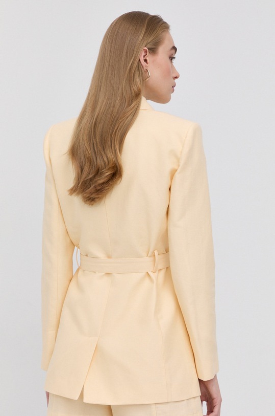 Îmbrăcăminte Patrizia Pepe Sacou de in 8S0418.A017 galben