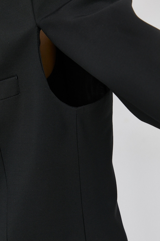 Tiger Of Sweden Marynarka z domieszką wełny S70640002 czarny