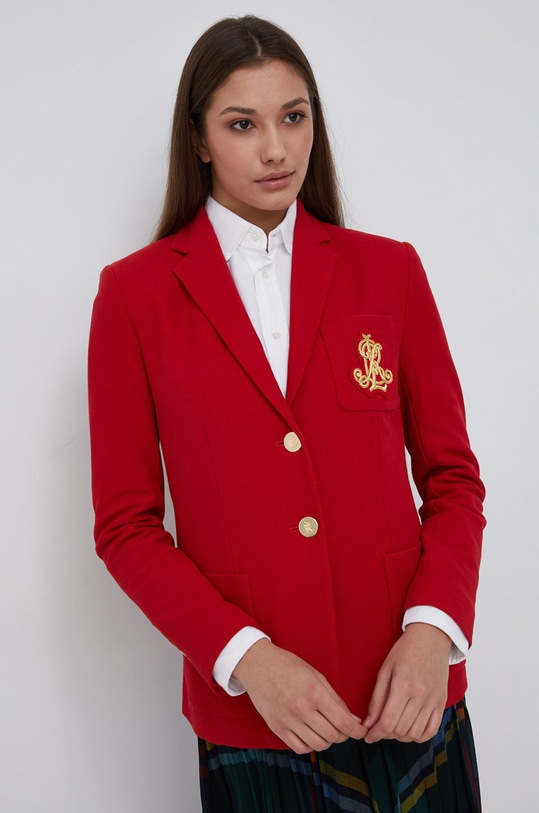 Sako Lauren Ralph Lauren pletenina červená 200797305006