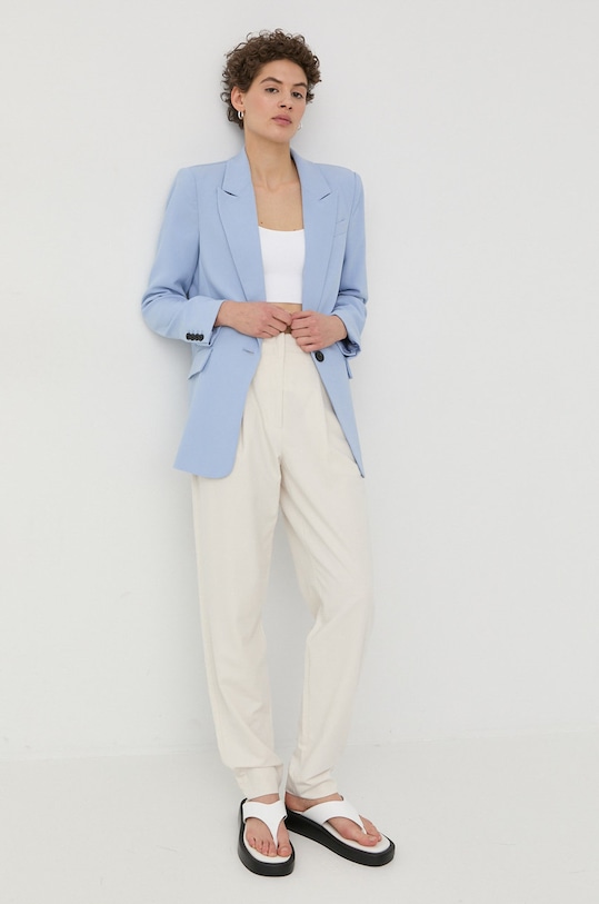 Sako Bruuns Bazaar látka modrá BBW2548