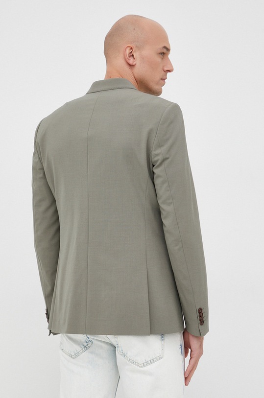 Odzież Tiger Of Sweden marynarka z domieszką wełny T70791002 zielony