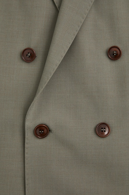 Tiger Of Sweden marynarka z domieszką wełny T70791002 zielony