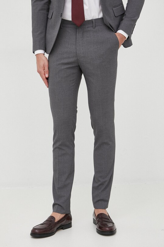 Odzież Lindbergh garnitur 30.61040.GREY.MIX szary