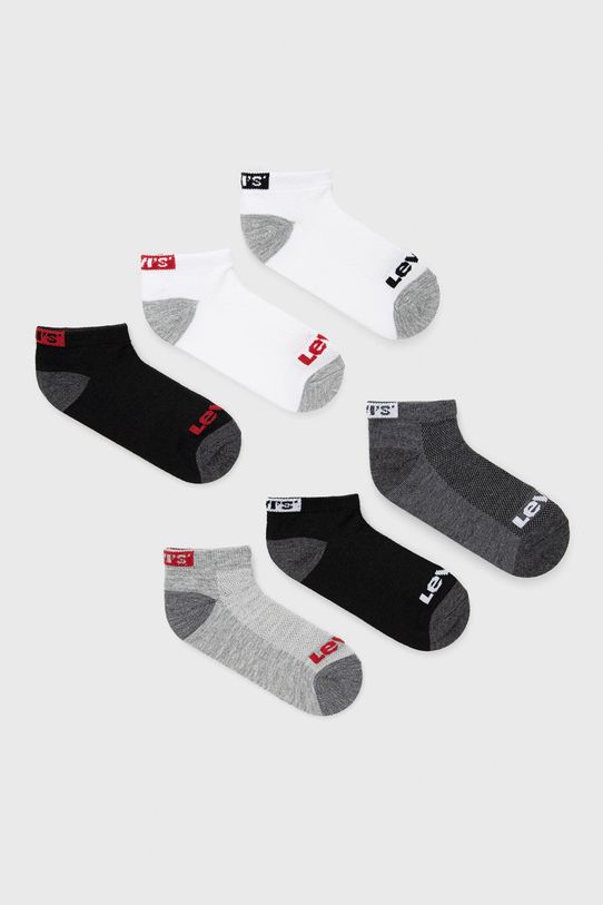 Dječje čarape Levi's niske čarape siva BL0267.B