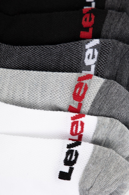 Levi's skarpetki dziecięce (6-pack) BL0267.B szary SS22