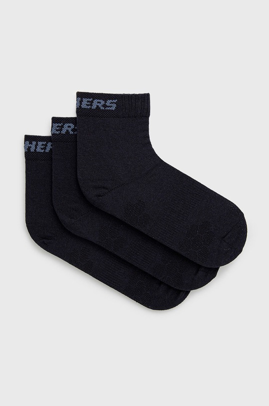 Skechers skarpetki dziecięce (3-pack) skarpetki długie granatowy SK41064