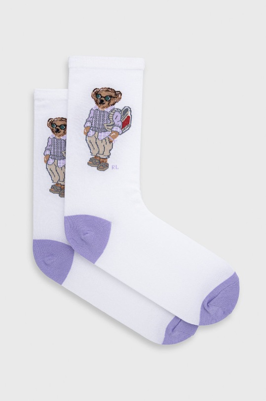 Polo Ralph Lauren skarpetki 455873523001 skarpetki długie biały 455873523001