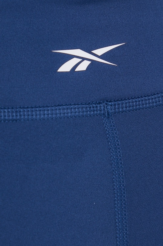 Reebok legginsy treningowe Workout Ready H65586 granatowy H65586