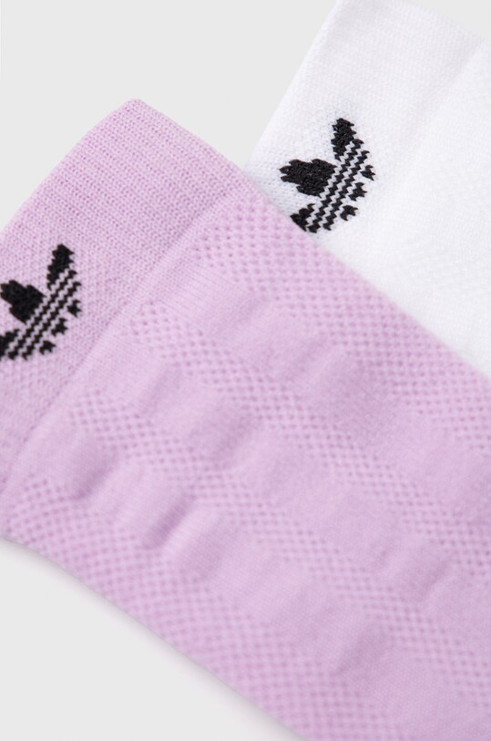 adidas Originals - Шкарпетки (2-pack) HC9556 HC9556 фіолетовий SS22