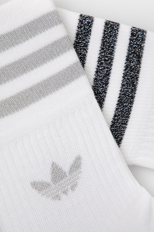 adidas Originals calzini pacco da 2 HC9561 HC9561 bianco SS22